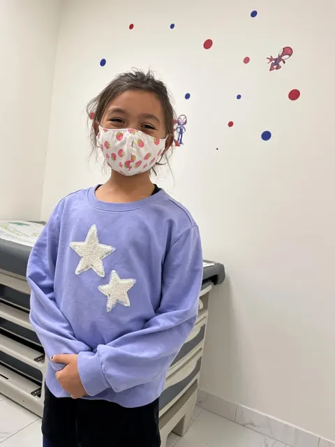 All smiles in the exam room