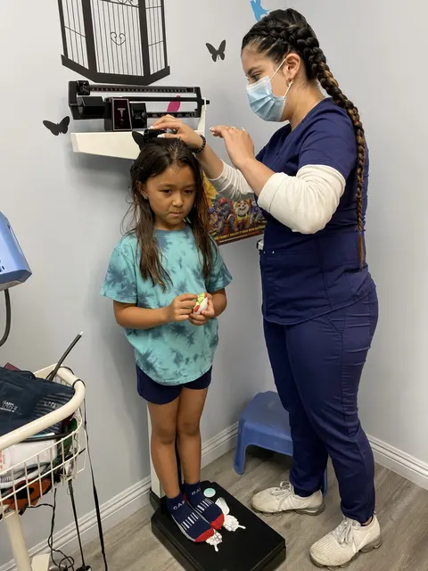 Measuring growth at a well-child visit