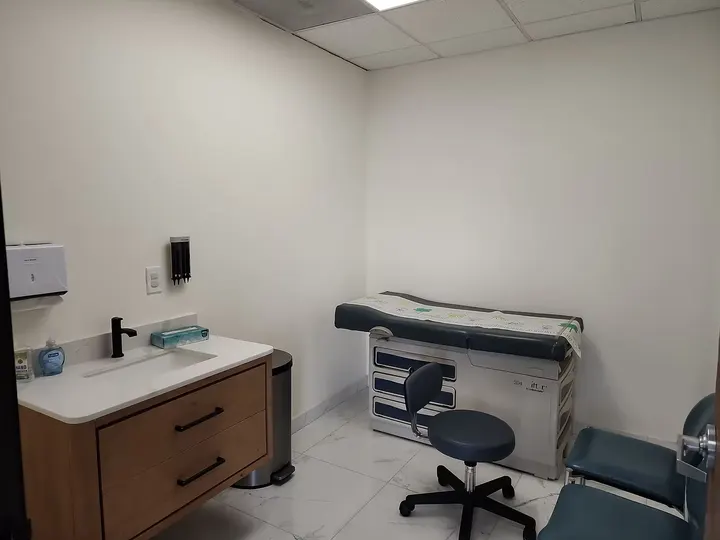 A calm, private exam room — Lighthouse Pediatrics, Torrance