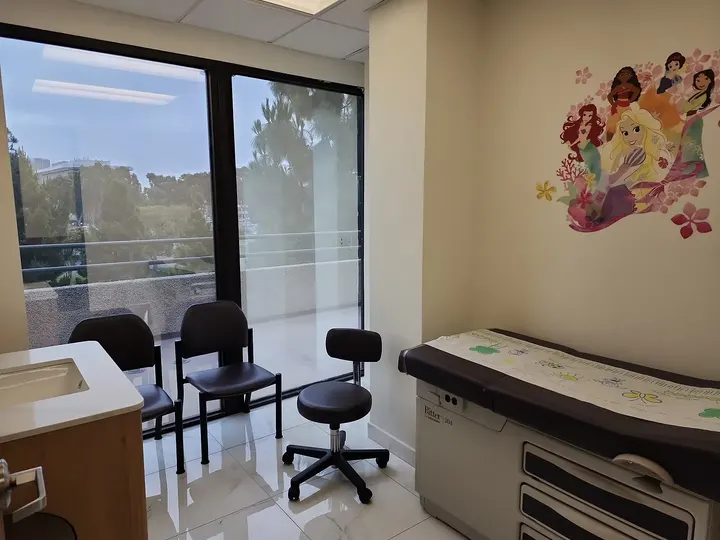 Princess exam room — Lighthouse Pediatrics, Torrance
